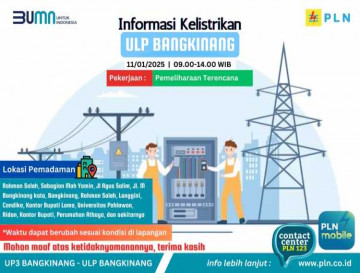 Pemadaman Listrik Terencana ULP Bangkinang