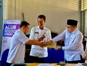 Zulfikar S.Ag, M.Si Resmi Jabat Plt. Kadis Kominfo dan Persandian Kabupaten Kampar