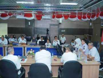 Terkait dengan Penataan Non ASN, Pj Bupati Kampar Langsung Ikuti Zoomeeting