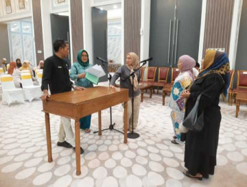 Jelang Pengukuhan Dan Pelantikan, TP PKK Kabupaten Kampar Lakukan Gladi Resik