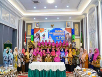 DPC PP PAUD Kampar Gelar Sosialisasi PAUD Percontohan Sekaligus Lakukan Rapat Persiapan