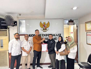 PPID Kampar Lakukan Audiensi dan Serahkan Isian SAQ KI Riau Tahun 2025