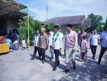 Bupati Kampar Ahmad Yuzar Hadiri Silaturahmi Bersama Masyarakat Kecamatan Perhentian Raja