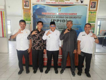 Kadiskominfo Kampar Sambut Kunjungan Kerja DPRD Kota Padang