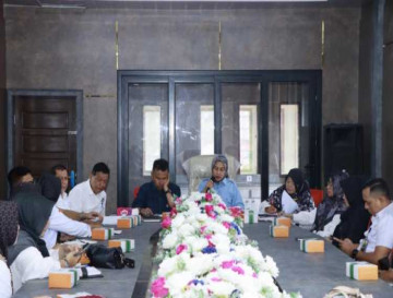 Perhelatan MTQ Tingkat Prov. Riau, Dekranasda Dan TP.PKK Kab Kampar Gelar Rapat Persiapan Bazaar