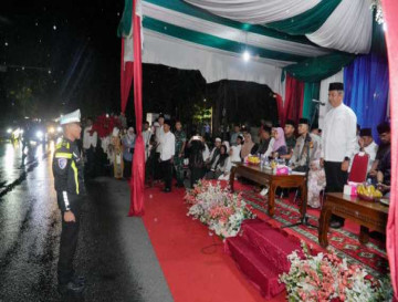 Sambut Idul Adha 1446 H, Bupati Kampar Lepas Pawai Takbir Keliling