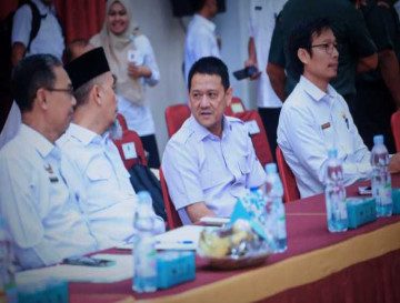 Wakili Bupati Kampar, Sekda Kabupaten Kampar Hambali Hadiri HLM Swasembada Pangan Riau