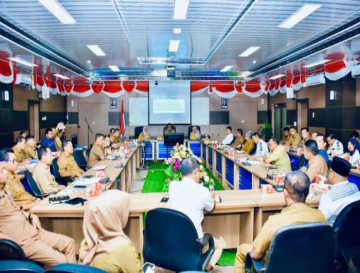 Bupati Kampar Tegaskan seluruh OPD Lebih Proaktif dan Berinovasi Dalam Menggali Potensi Pendapatan