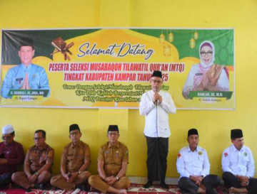 Hari Ketiga Seleksi MTQ Tingkat Kabupaten Kampar 2025, Pansel Sudah Seleksi 53 Peserta Pada 12