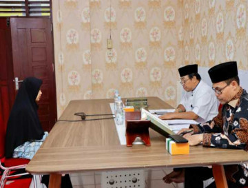 Hari ke 4 Seleksi MTQ Tingkat Kabupaten Kampar, Cabang Tafsir dan KTIQ diikuti 16 Peserta
