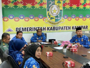 Dorong Percepatan, Pemkab Kampar Ikuti Rakor Pengendalian Inflasi dan Program Makanan Bergizi Gratis