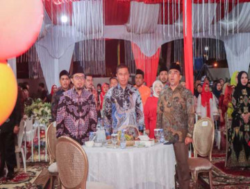 HUT RI ke 80 Berjalan Sukses, Pemkab Kampar Tutup dengan Malam Resepsi Kenegaraan Yang Meriah