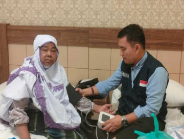 Alhamdulilah, Kesehatan Jamaah Haji Kampar Dalam Kondisi Baik
