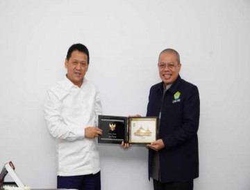 Pj Bupati Kampar Terima Audiensi LPPM UNRI Terkait Kerjasama UNRI Bersama Pemkab Kampar