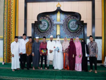 Besama Dr Irjen Pol (Pur) Mulyono Sulaiman, Pj Bupati Kampar Hambali Jadi Saksi Ijab Kabul