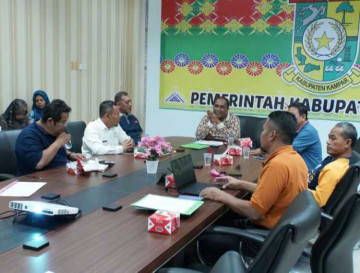 Asisten II Setda Kampar Ikuti Rakor Pengendalian Inflasi Secara Virtual Bersama Kemendagri.