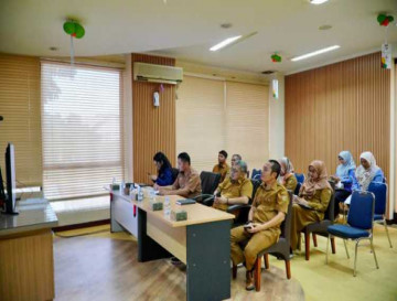 Pemkab  Ikuti Rapat Koordinasi Penanganan Inflasi dan Sosialisasi Program Pemeriksaan Kesehatan