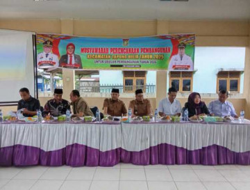 Ketua DPRD Kampar Hadiri Langsung Musrenbang di Kecamatan Tapung Hilir