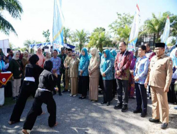 Puncak Harganas ke 32 Tingkat Provinsi Riau di Kecamatan XIII Koto Kampar Sukses digelar