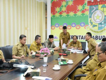 Asisten II Bidang Kemasyarakatan, Pembangunan Mengikuti Rakor Pengendalian Inflasi dan Sosialisasi