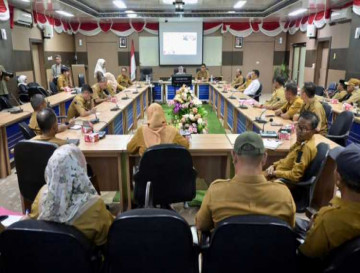 Pimpin Rakor Program Makan Bergizi Gratis untuk Daerah Tertinggal,