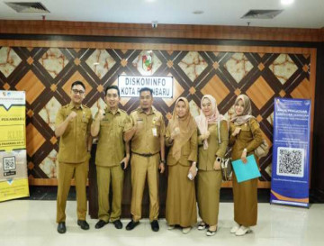 Diskominfo Kampar Lakukan Kunjungan Kerja Sekaligus Silaturrahmi ke Diskominfo Kota Pekanbaru