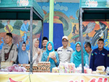 Kolaborasi TP PKK dan Dinas Ketahanan Pangan Kampar Gelar GPM di Desa Buluh Cina