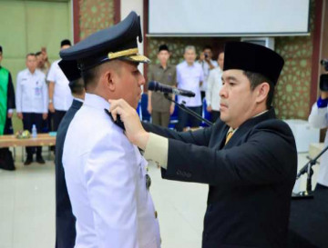 Pj. Sekda Kampar Lantik Dan Kukuhkan Pejabat Pimpinan Tinggi Pratama Dan Jabatan Administrator