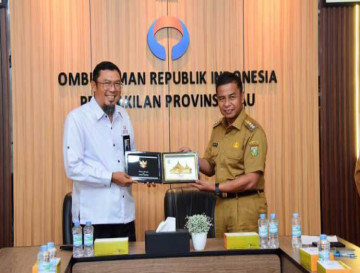 Tingkatkan Pelayanan Publik, Bupati Kampar Lakukan Silaturahmi Dengan Kepala Ombudsman RI