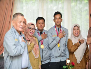 Wakil Bupati Kampar Dr. Hj. Misharti Apresiasi Emas Atlet SOIna Kampar di Pesonas II 2026