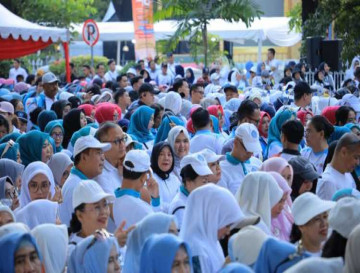 Gerak Jalan Anti Mager dan Festival Kuliner Semarakkan Puncak Peringatan HKG PKK ke-54 Tahun 2026