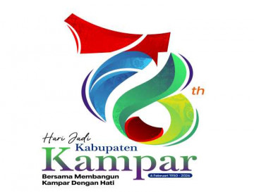 Logo HUT Kampar ke 76