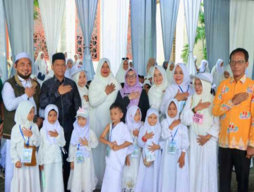 Wabup Kampar Hadiri Manasik Akbar RA se-Kabupaten Kampar, Tanamkan Nilai Keislaman Sejak Dini