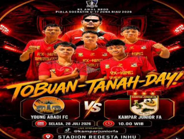 Ikuti Piala Suratin U-17, Kampar Junior FA Resmi Dilepas Manajer Berangkat ke Inhu