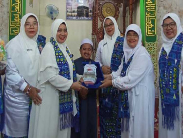 Terima Kunjungan BKMT Kab. Pesisir Selatan, BKMT Kab. Kampar Siap Jalin Kerjasama Diberbagai Bidang