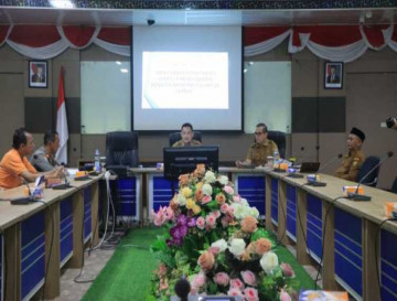 Plt Asisten III Setda Kampar Pimpin Rapat Persiapan Pelaksanaan Hardiknas Tahun 2026