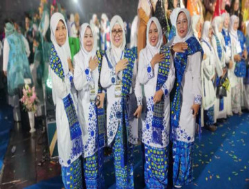 BKMT Kabupaten Kampar Hadiri Muktamar X Dan Milad BKMT Nasional Ke 45