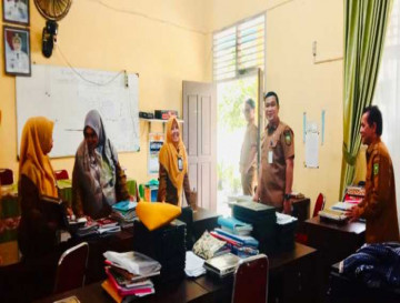 SMAN 2 Kampar Timur Mendapat Apresiasi Atas Kebersihan Lingkungan Sekolah