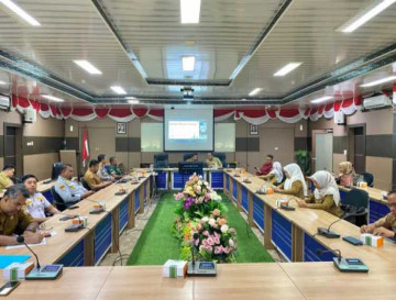 Pemkab Kampar Ikuti Rakor Inflasi dan Dukungan Pemerintah Daerah Dalam Program 3 Juta Rumah