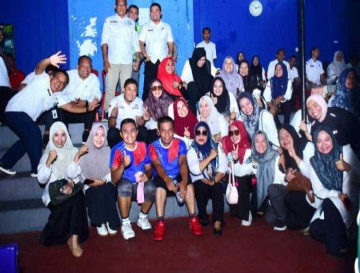 Turnamen Bulutangkis Korpri Kampar, Pasangan Ahmad Yuzar - Aswadi Melaju ke Final