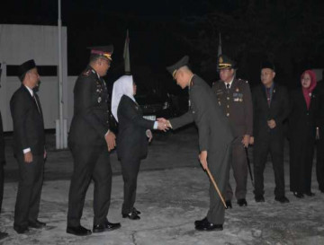 Berlangsung Khidmat, Wakil Bupati Kampar Ikuti Apel Kehormatan dan Renungan Suci