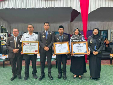 Pemkab Kampar Raih Tiga Penghargaan Bidang Reformasi Hukum dan JDIH di Riau